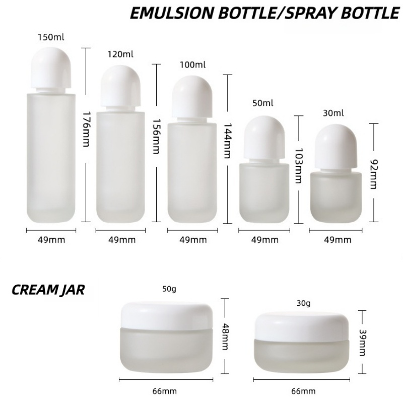 【โลโก้แบบกำหนดเอง】ชุดเครื่องสำ - Luxury Skincare Packaging บทวิจารณ์และราคา
