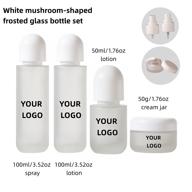 【โลโก้แบบกำหนดเอง】ชุดเครื่องสำ - Luxury Skincare Packaging บทวิจารณ์และราคา
