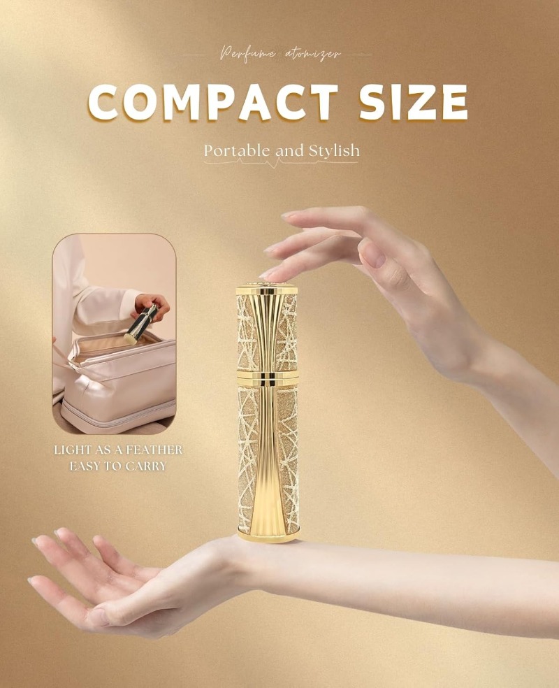 น้ําหอม Atomiser Travel ขวดรีฟ - Luxury Skincare Packaging บทวิจารณ์และราคา