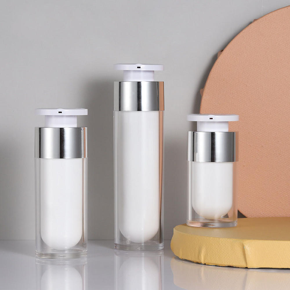 15/30/50Ml Pearl สีขาวอะคริลิค - Luxury Skincare Packaging บทวิจารณ์และราคา