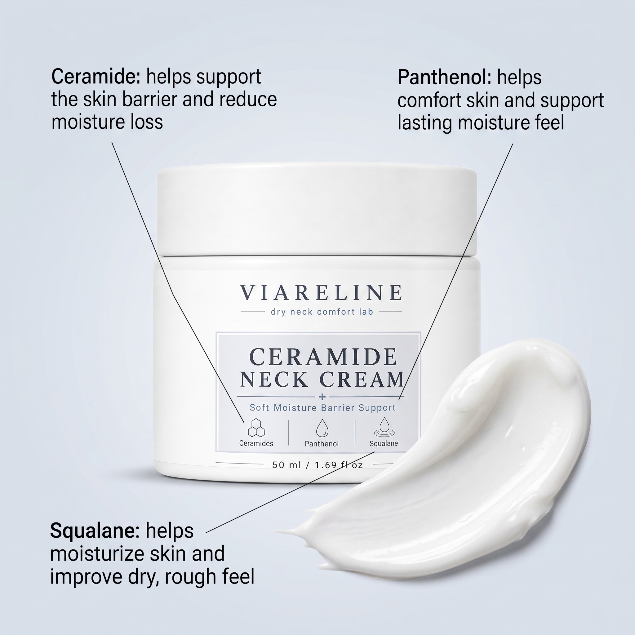 เซราไมด์ เนค ครีม สำหรับผิวแห้ - Ceramide Complex Cream บทวิจารณ์และราคา