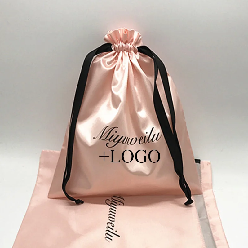 50PCS หรูหราซาตินผมกระเป๋าบรรจ - Luxury Skincare Packaging บทวิจารณ์และราคา